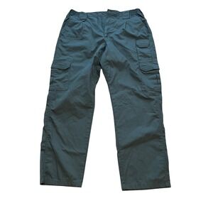 Officers‎ Only Bob Barker Mens Cargo Pants Green Tactical Work Utility